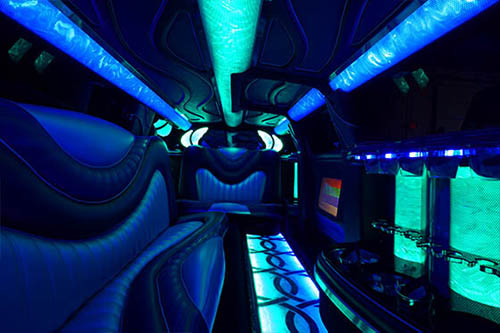 jet door range rover limo interior