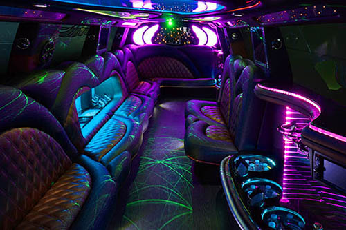 Pink Hummer Limo Service area