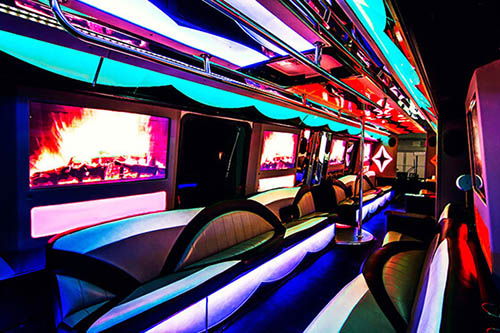 biggest bus interior